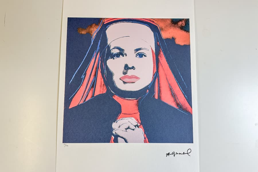Lithografie nach Andy Warhol, limitiert